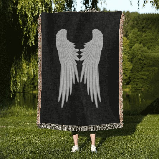 Angel Wings Woven Blankets