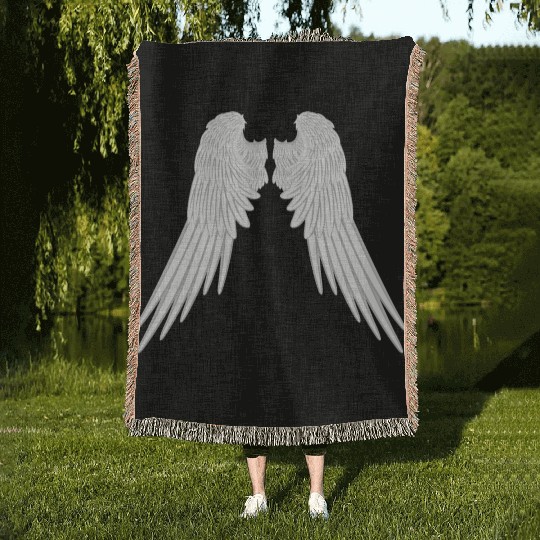 Angel Wings Woven Blankets