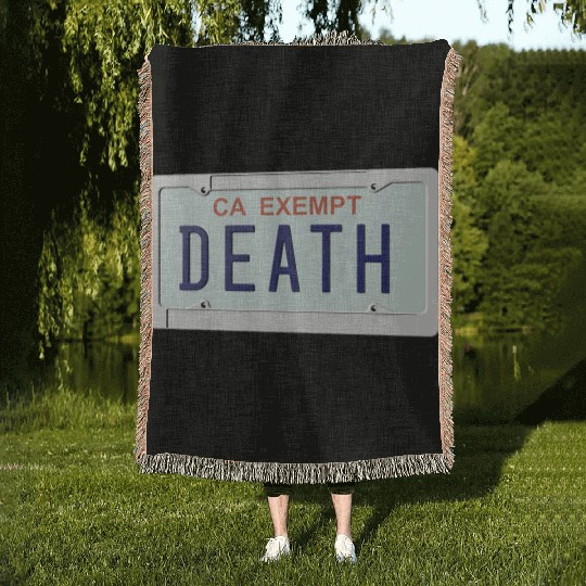 Death Grips Woven Blankets