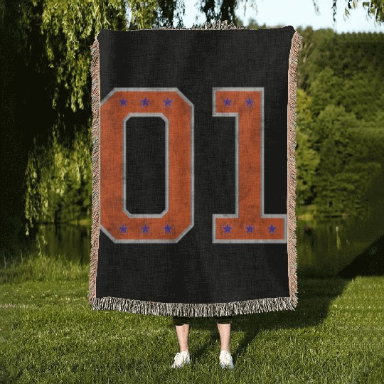 01 General Lee Style Woven Blankets