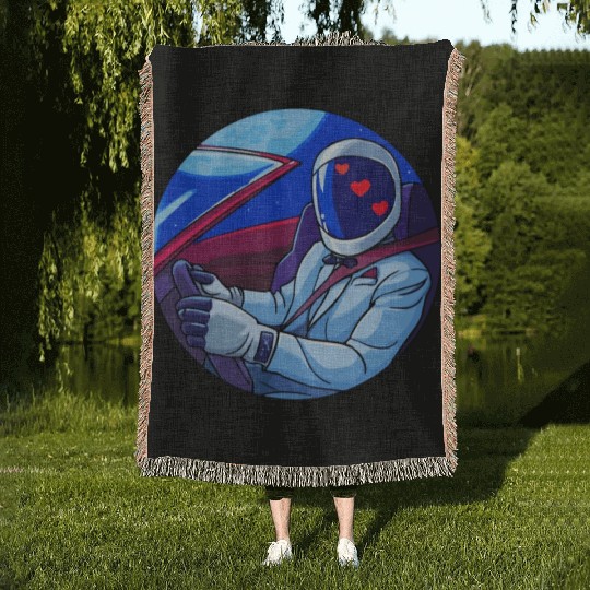 SpaceX Tesla Starman Woven Blankets