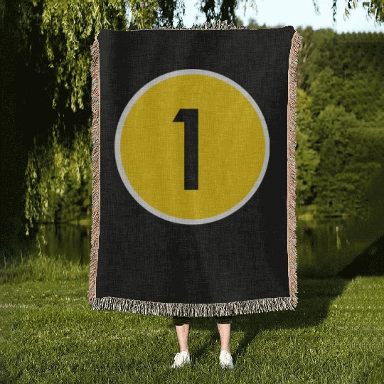 Yonge Street Subway Line Woven Blankets