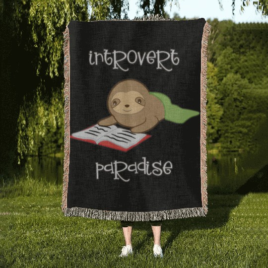 Sloth Animal Woven Blankets