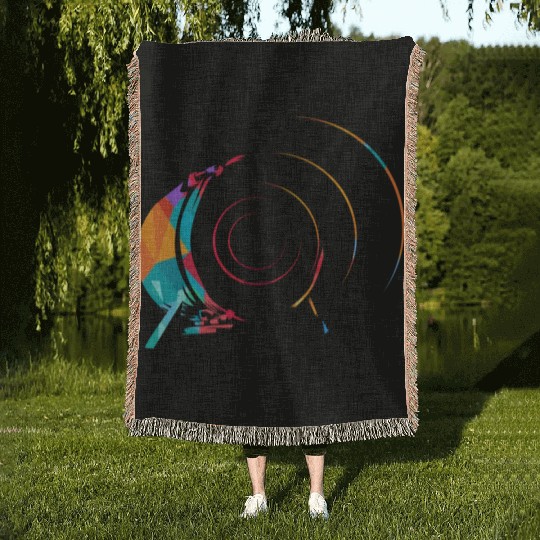 Drum n Bass Woven Blankets