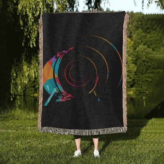 Drum n Bass Woven Blankets