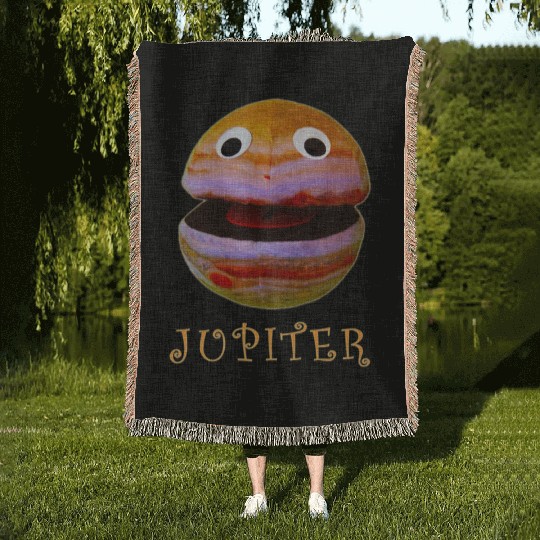 Jupiter - Puppet Character Woven Blankets