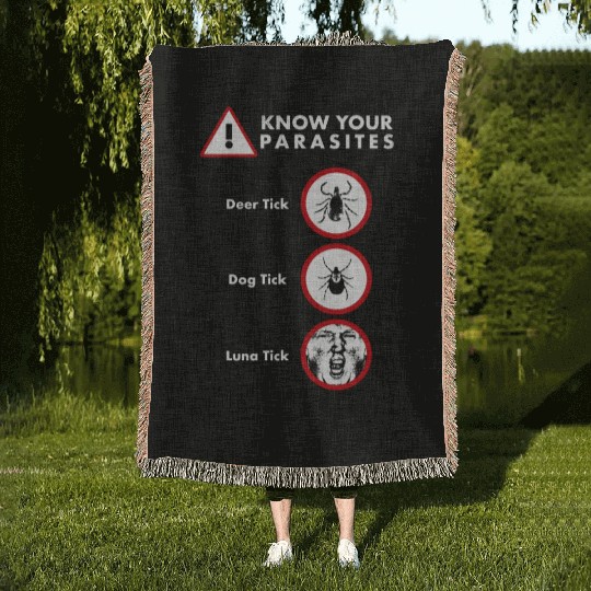 Anti-Trump Woven Blankets Different Kinds of Tick