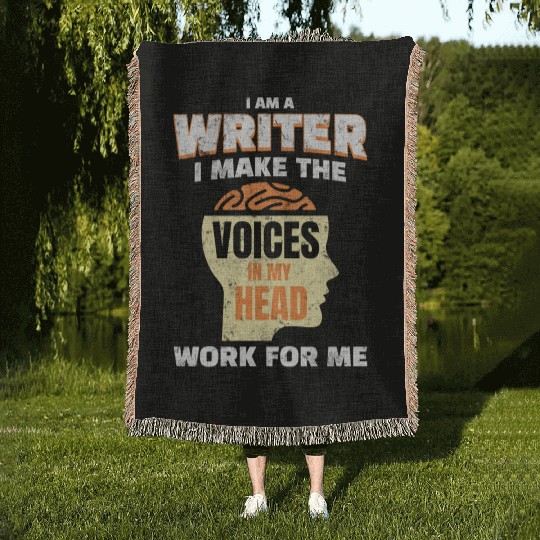 Book writer Blog writer script writer Woven Blankets