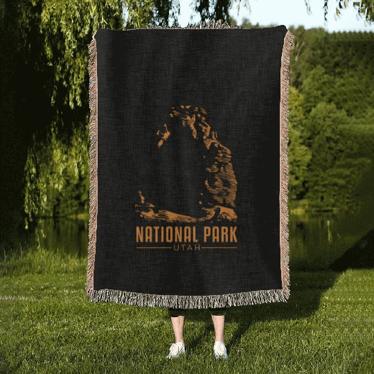 Arches National Park - Utah Woven Blankets