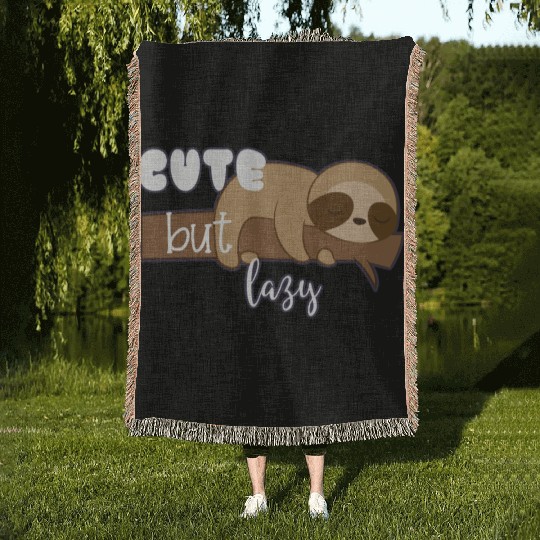 Sloth Woven Blankets