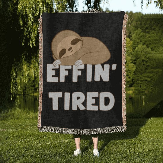 Sloth Woven Blankets