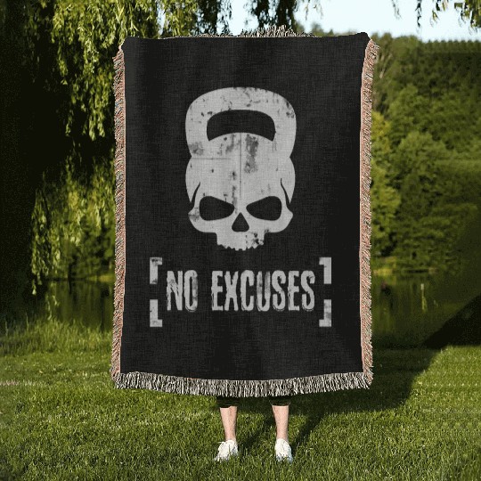 FITNESS GYM Woven Blankets