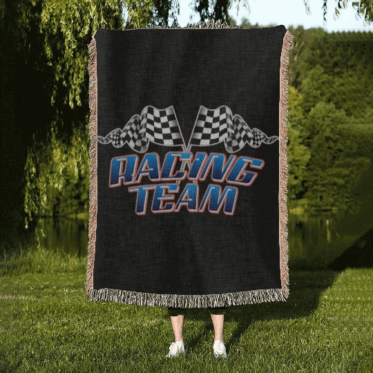 Racing team Woven Blankets
