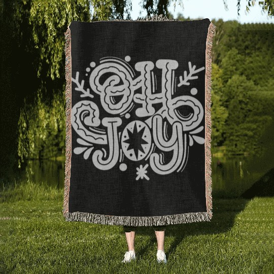 OH JOY - Christmas Gift Woven Blankets