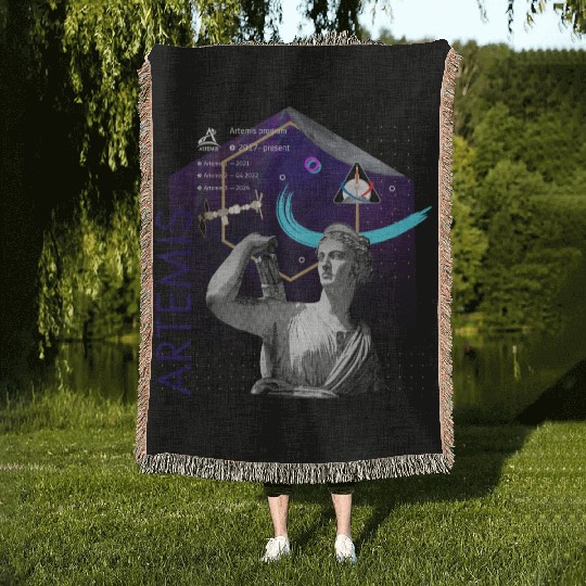 NASA Artemis program (2017–present) Woven Blankets