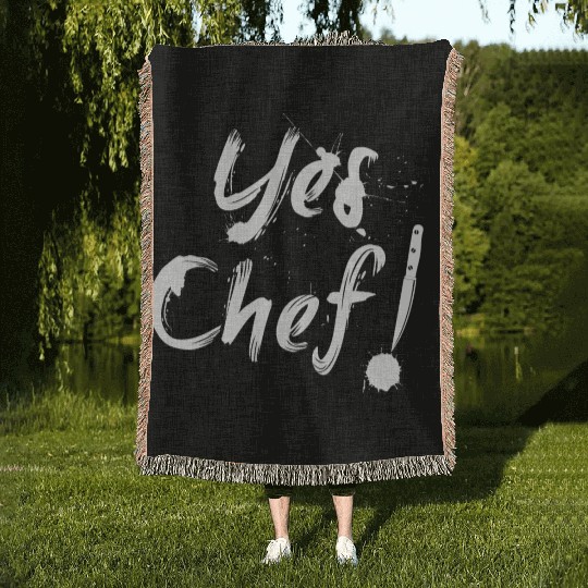 Yes Chef! Woven Blankets
