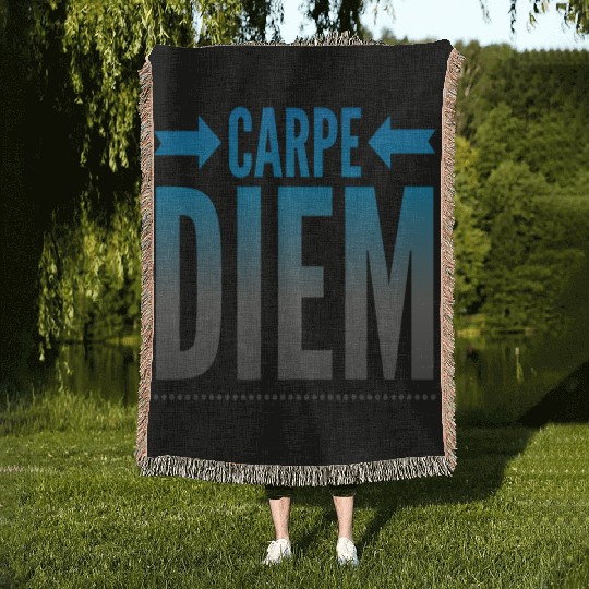 carpe Diem Woven Blankets
