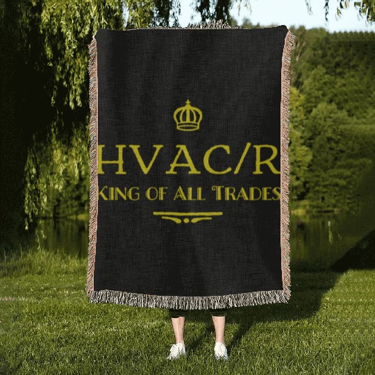 HVAC/R King of All Trades Woven Blankets