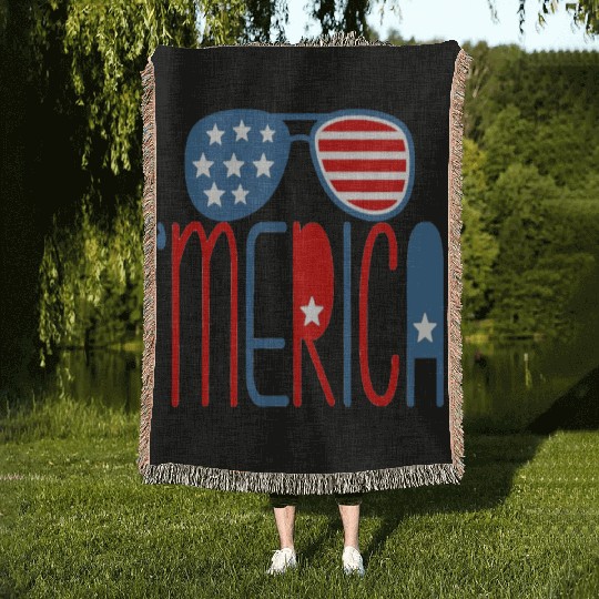 merica Woven Blankets