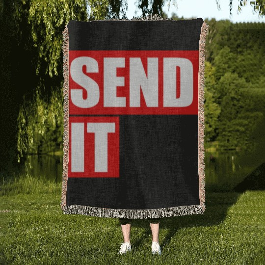 Send it Woven Blankets