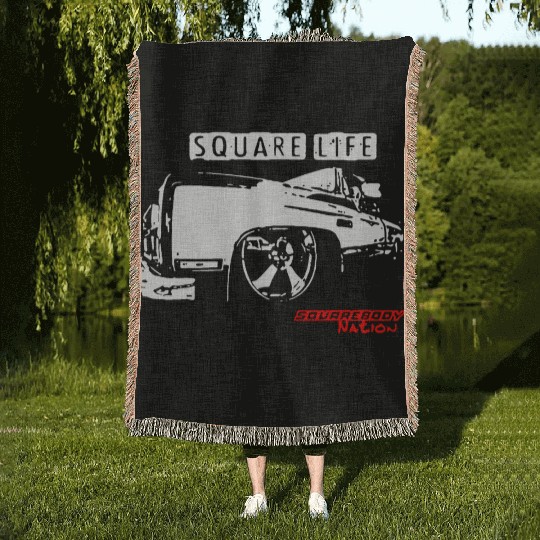 Square Body Nation Life Squarebody Woven Blankets