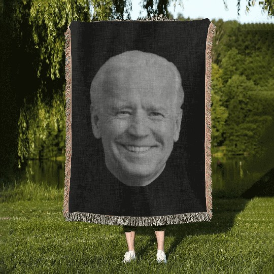 Democrats Voter Support Joe Biden 2020 Fun Gift Woven Blankets