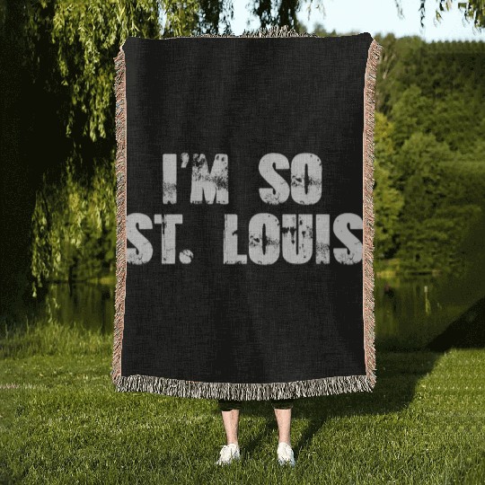 I'm so ST Louis Woven Blankets