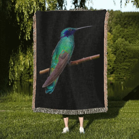 Hummingbird Woven Blankets