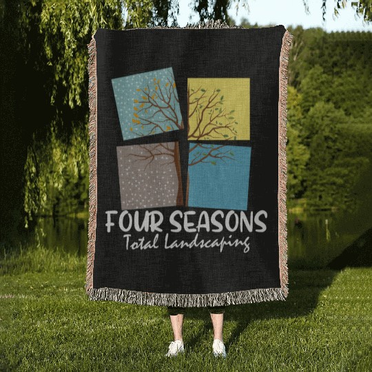 FOUR SEASONS TOTAL LANDSCAPING Woven Blankets