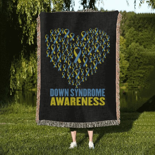 Down Syndrome Awareness Woven Blankets