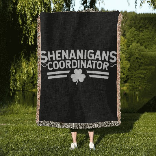 Shenanigans Coordinator Woven Blankets