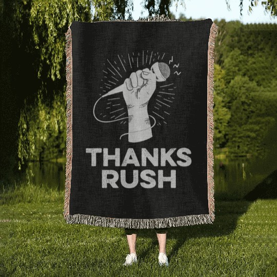Forever a Ditto Head thanks rush- Rush Tribute Woven Blankets