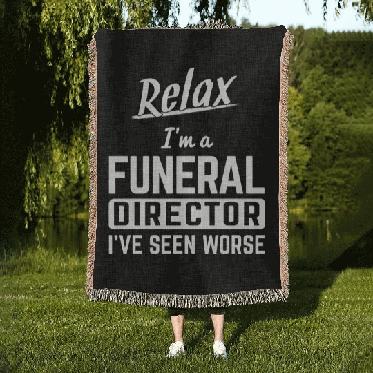 Funeral Director Director Woven Blankets