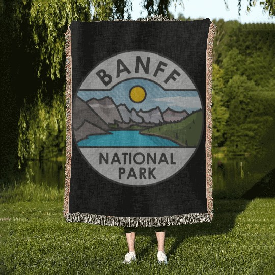 Banff National Park Woven Blankets