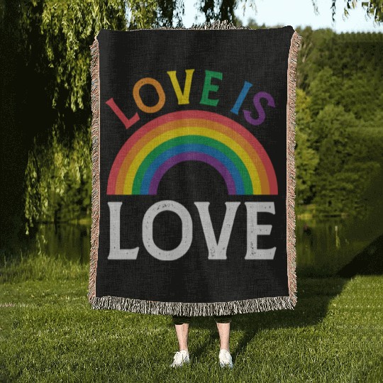 Love is Love - LGBTQ Woven Blankets