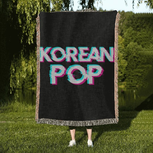 Korean Pop Merchandise K-Pop Woven Blankets
