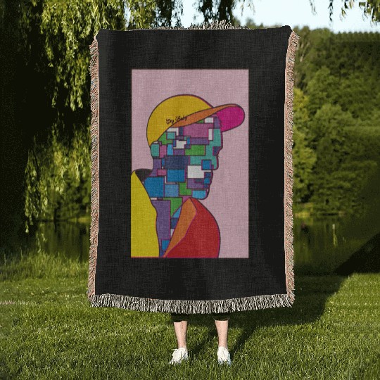 Lil peep Cry Baby Woven Blankets