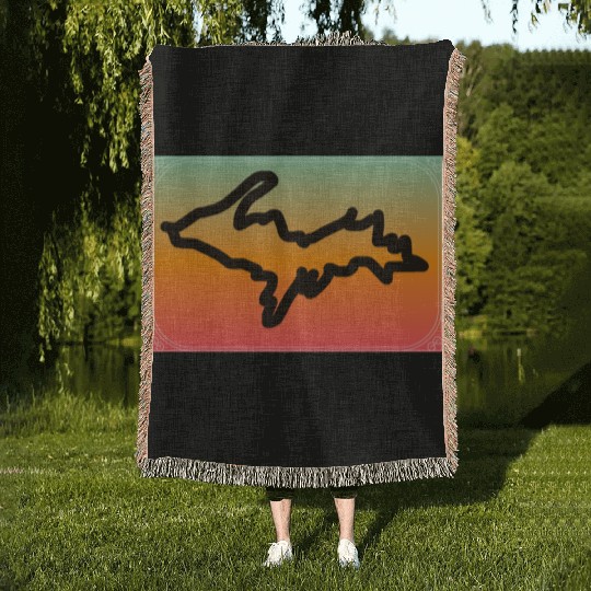 Upper Peninsula Woven Blankets
