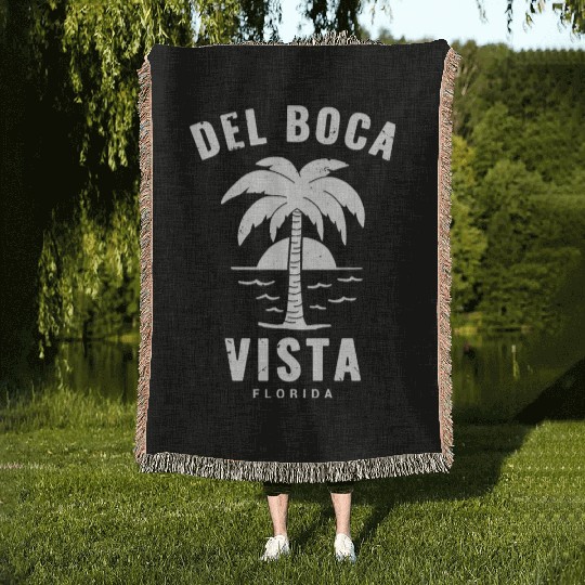 Del Boca Vista - Retirement Community Woven Blankets