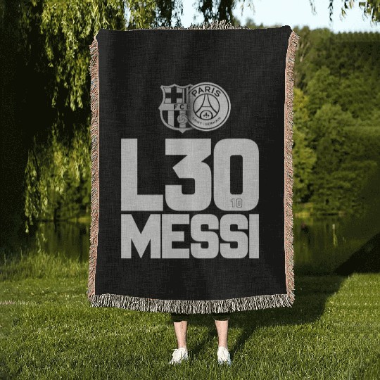 LEO MESSI Woven Blankets