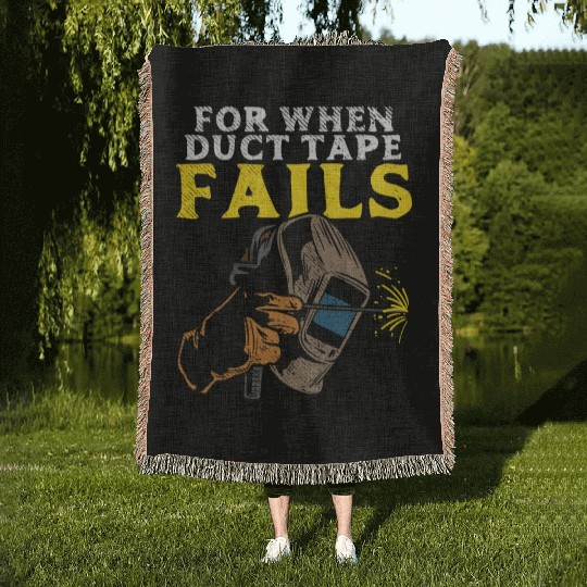 Welding Welder Steel Worker Ironworker Metal Woven Blankets