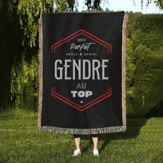 Gendre parfait et au top Woven Blankets