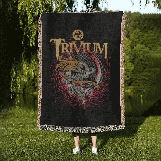 Music Heavy Metal Band Music Woven Blankets