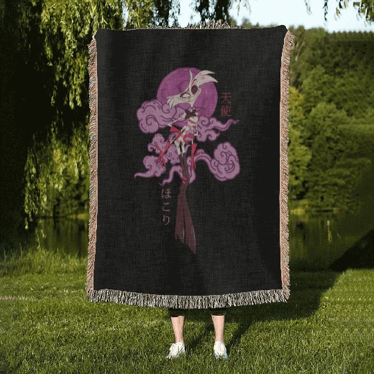 Angel Dust Spider - Hazbin Hotel Woven Blankets