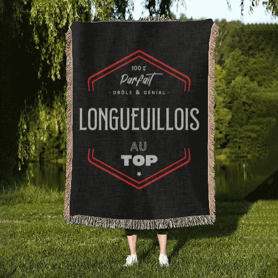 Longueuillois parfait et au top Woven Blankets