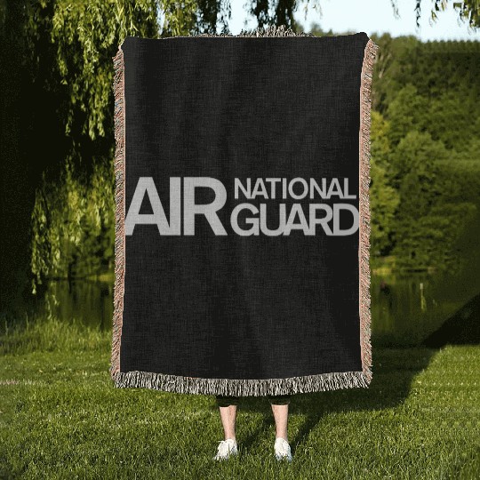 Air National Guard Woven Blankets