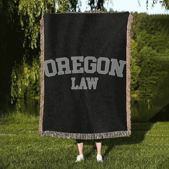 Oregon Lawyer Attorney Bar Graduate School Law Gif Woven Blankets