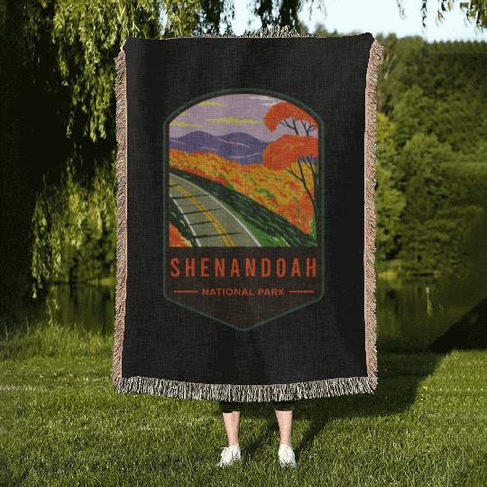 Shenandoah National Park Woven Blankets