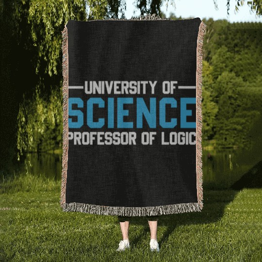 Professor of Logic At The University of Science Woven Blankets