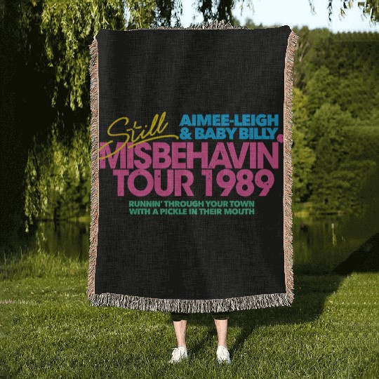 Righteous Gemstones Misbehavin Woven Blankets